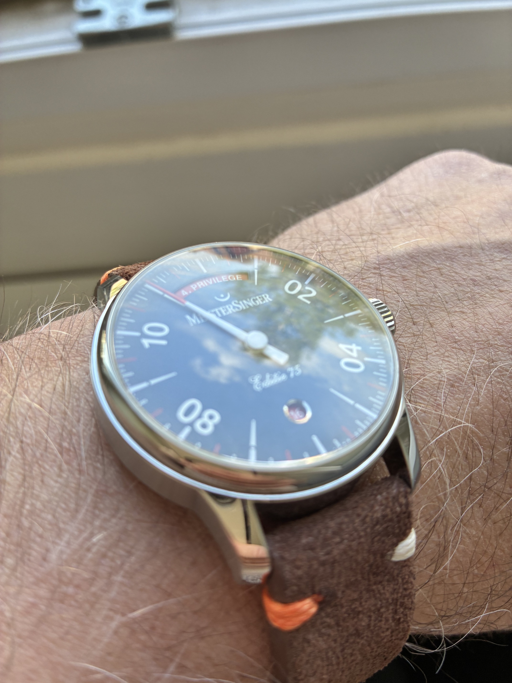 MeisterSinger wristshot 2