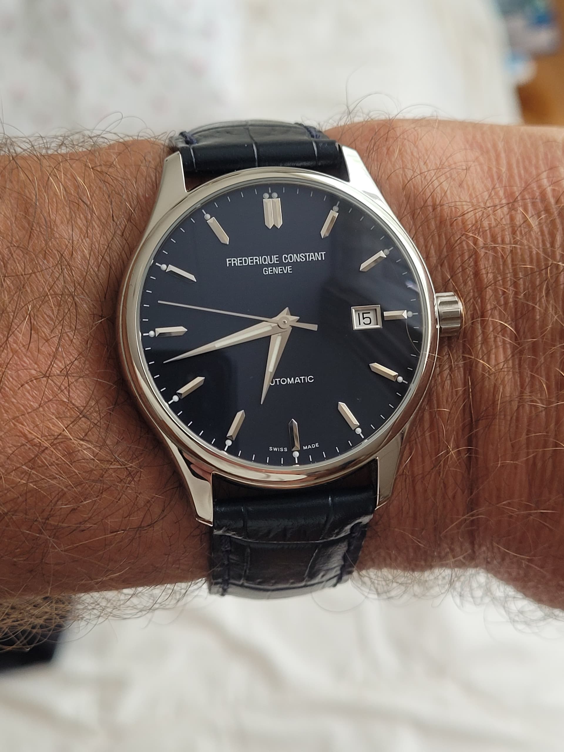 Frederique Constant wristshot 2